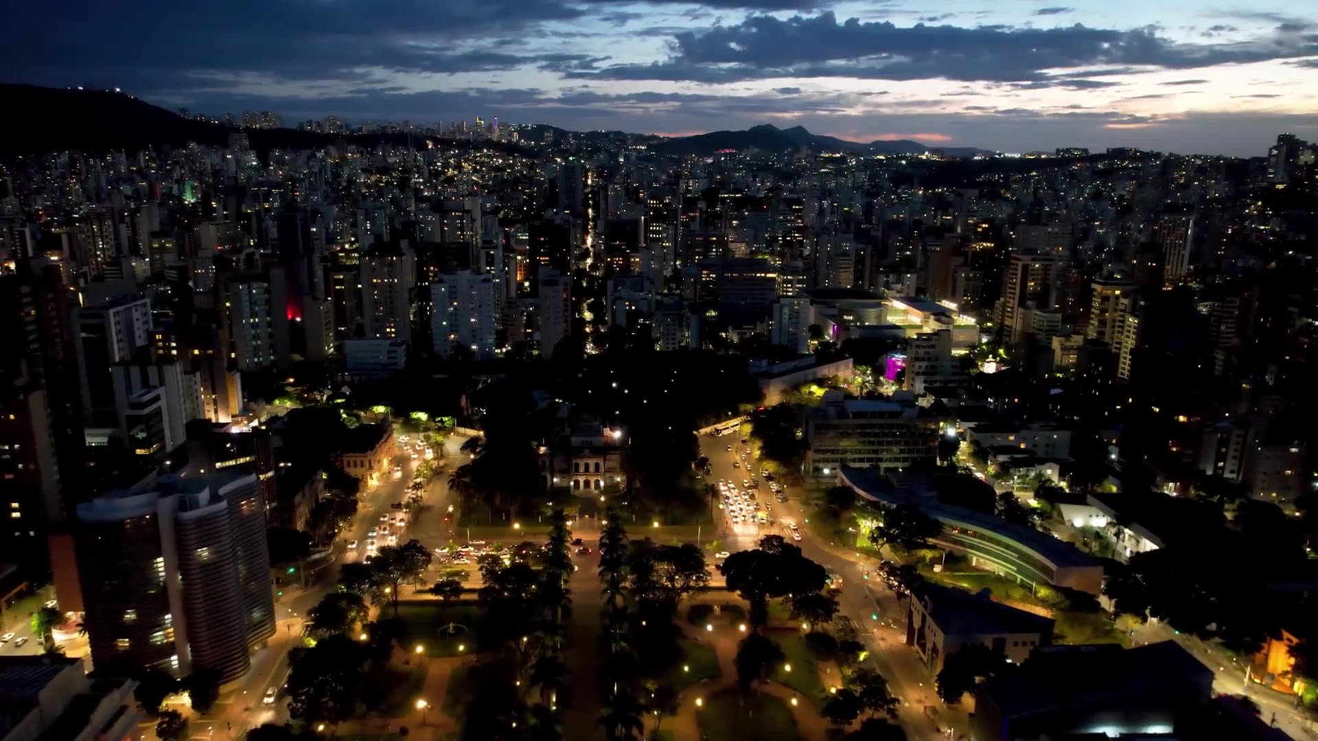 Vista aérea de Belo Horizonte